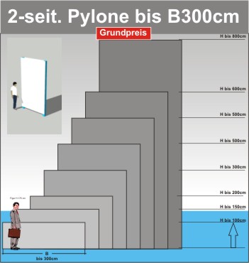 Pylone B300cm